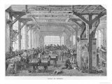 Buy Workshop of Pleyel Pianos Makers, Second Empire, Les Grandes Usines by Julien Turgan, c.1880 at AllPosters.com