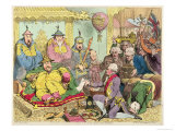 Buy Reception of the Diplomatique and His Suite at the Court of Pekin, c.1793 at AllPosters.com