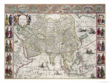 Buy Asia Noviter Delineata, 1617 at AllPosters.com