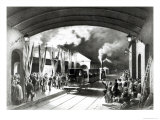 Buy King Louis-Philippe of France Departing from New Cross Station, Deptford, 1844 at AllPosters.com