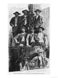 Coal Miners of Le Creusot During the Second Empire, Les Grandes Usines by Julien Turgan, c.1880