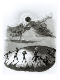 Buy The Sun Embraces the Moon: Eclipse of the Sun, Un Autre Monde, c.1844 at AllPosters.com