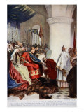 Buy William Granting a Charter to the City of London, from the Book The History of the Nation at AllPosters.com