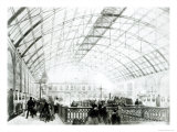 Interior of Charing Cross Station, Engraved by the Kell Brothers, c.1864