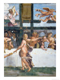 Buy The Rustic Banquet Celebrating the Marriage of Cupid and Psyche, from Sala Di Amore E Psiche, 1528 at AllPosters.com