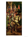 Buy Just Judges and the Knights of Christ, Left Hand Panel of the Ghent Altarpiece, 1432 at AllPosters.com