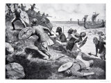 Buy King Caedwalla Attacks the Isle of Wight at AllPosters.com