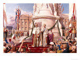 Buy Edward VII and Queen Alexandra Outside Buckingham Palace at AllPosters.com