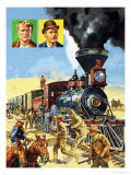 Butch Cassidy and the Sundance Kid Hold Up a Train