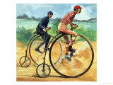 Bicycles Down the Ages. the Penny Farthing,
