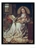 Virgin and Child Before a Firescreen, c.1440