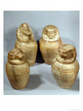 Canopic Jars of Hor-ir-aa, Saite