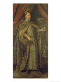 Emperor Matthias of Austria in Bohemian Coronation Robes, c.1613 Giclee Print