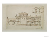 Sketched Design For a Domed Building