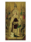 Buy St. Dominic Enthroned as Abbot of Silos, 1474 at AllPosters.com