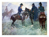 Buy Blucher and Wellington Meet, Our Island Story Marshall, Pub.Jack Ltd, London, 1905 at AllPosters.com