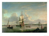 Buy Gunship on the Thames Off Woolwich at AllPosters.com