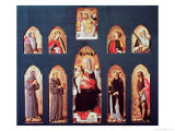 The Madonna and Child Enthroned with Saints, c.1456-61