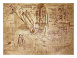 Archimedes Screws and Water Wheels, 1478-1518