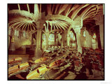 Buy Guell Crypt with Its Tilted Column, Built by Antonio Gaudi at AllPosters.com