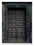 Buy South Door of the Baptistry of San Giovanni, 1336 at AllPosters.com