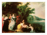 Buy Pharaoh's Daughter Discovering Moses at AllPosters.com