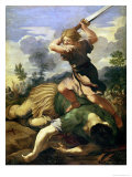 David Killing Goliath