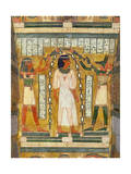 Libation of the Dead, Interior of the Sarcophagus of Amenemipet, Priest of the Cult of Amenophis