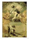 Buy The Virgin and Child Adored by St.Louis of France at AllPosters.com