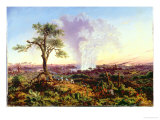Victoria Falls at Sunrise, with The Smoke, c.1863