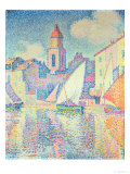 Buy The Clocktower at St. Tropez, 1896 at AllPosters.com