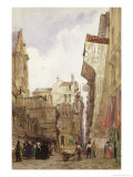 Rue Des Pretes, St. Germain L'Auxerrois, Paris Giclee Print
