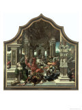 Buy The Destruction of the House of Job, Central Panel of the Triptych of the Virtue of Patience, 1521 at AllPosters.com