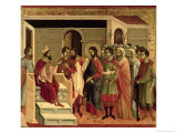 Maesta: Jesus Before Herod, 1308-11