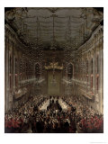 Buy Banquet in the Redoutensaal, Vienna, 1760 at AllPosters.com