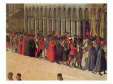Procession in St. Mark's Square, Detail of Musicians, 1496