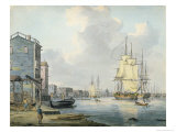 Buy The Thames at Rotherhithe, c.1790 at AllPosters.com
