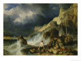 Buy The Onslaught of the Smugglers, c.1837 at AllPosters.com