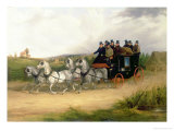 The London to Brighton Stage Coach