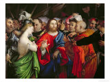 Buy Christ and the Adulteress, c.1527-29 at AllPosters.com