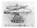 Detail of a Design For a Flying Machine, c.1488