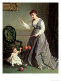 Angel and Devil or Playing Diabolo, The-Devil-On-Two-Sticks 1868