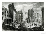 Buy Construction of the Boulevard de Sebastopol at AllPosters.com