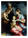 Buy Madonna and Child with St. Elizabeth and St. John the Baptist, c.1528 at AllPosters.com