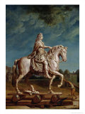 Buy Transporting the Equestrian Statue of Louis XIV Convent of the Capucines in 1669, After 1669 at AllPosters.com