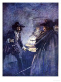 Buy Stern Men with Drawn Swords Closed in Upon Him, Our Island Story Marshall, Pub.Jack Ltd, 1905 at AllPosters.com