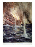 Buy The Sinking of the Gneisenau, from Told in the Huts: The YMCA Gift Book, Published 1916 at AllPosters.com