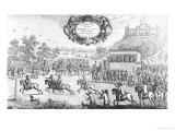 Buy Last Horse Race Run Before Charles the Second of Blessed Memory, Ferry, Windsor Castle, 1684, 1687 at AllPosters.com