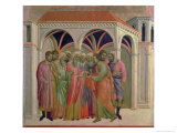 Maesta: Judas Receives Thirty Pieces of Silver, 1308-11 Giclee Print