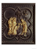 Buy St. John the Baptist Baptising in the River Jordan, South Doors, Baptistry of San Giovanni, 1336 at AllPosters.com